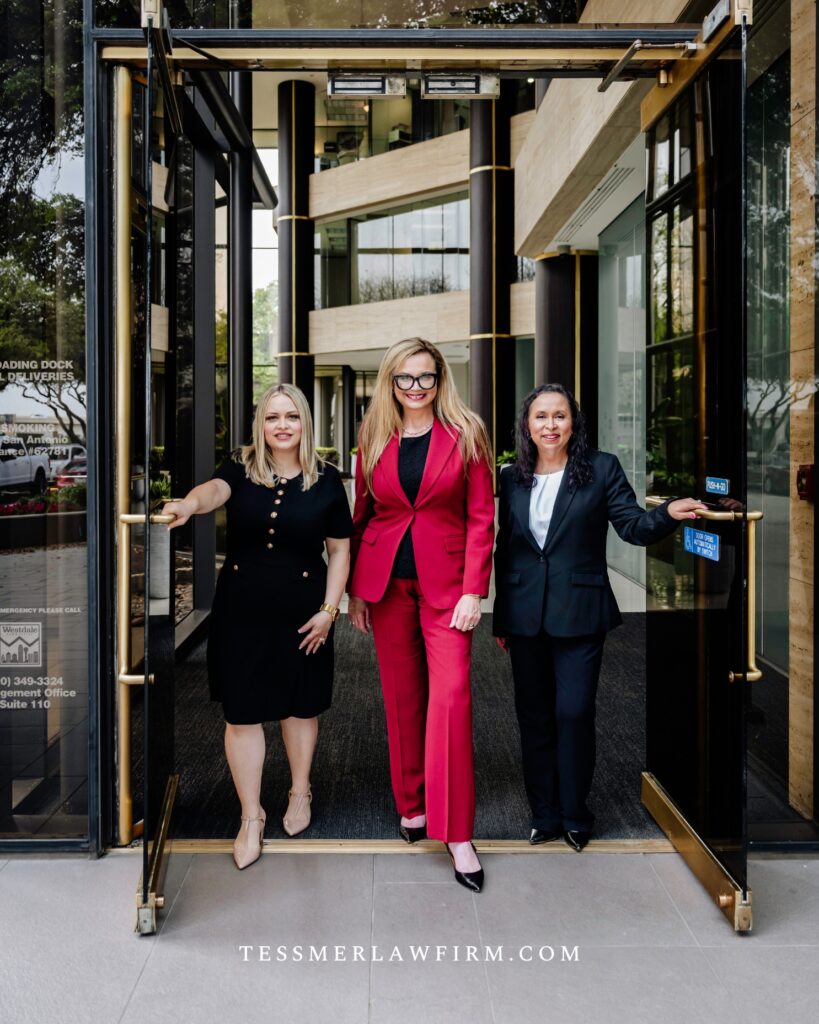 female lawyers at Tessmer Law Firm in San Antonio, Texas.